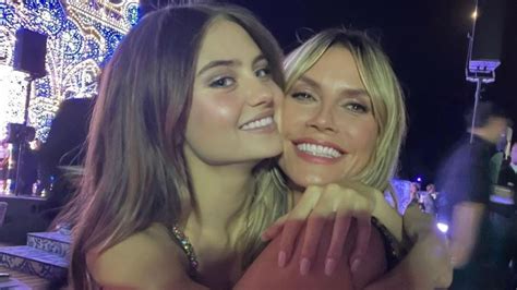 Heidi Klum Zeigt Nach Nackt Kritik Intimen Moment Mit Tochter Leni