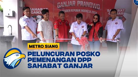 Sahabat Ganjar Banteng Muda Indonesia Luncurkan Posko Pemenangan DPP