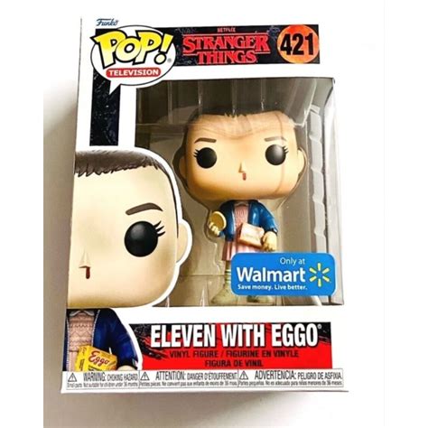 Funko Pop Stranger Things Eleven With Eggos Walmart Novo Original