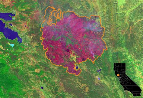 Lake County Ca Fire Map United States Map