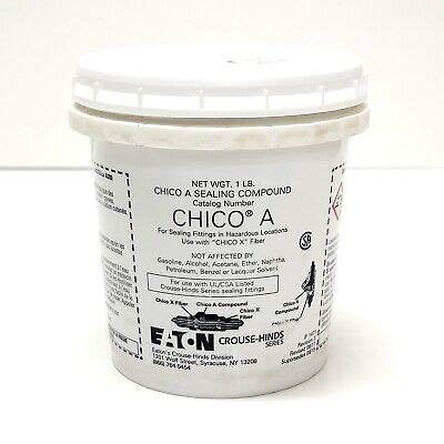 Eaton Crouse Hinds Chico A Sealing Compound Lb New Ebay