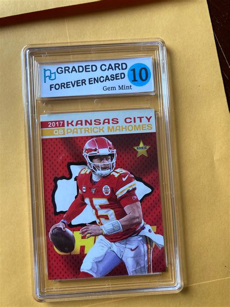 Patrick Mahomes Rookie Card - Etsy