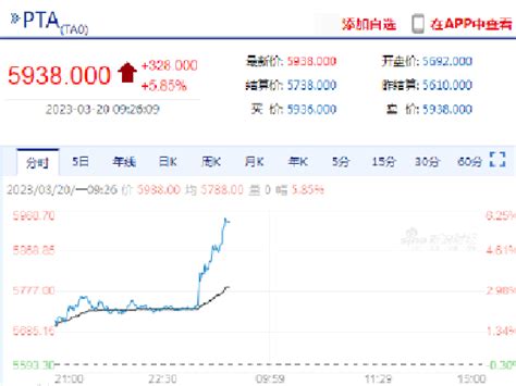 快讯：pta期货主力合约触及涨停新浪财经新浪网