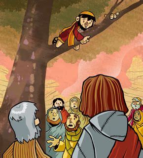 JESÚS Y ZAQUEO Zaqueo Historias de la biblia para niños Biblia para