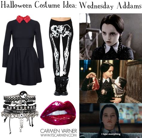 Halloween Costume Idea: Wednesday Addams / Carmen Varner // Lifestyle ...