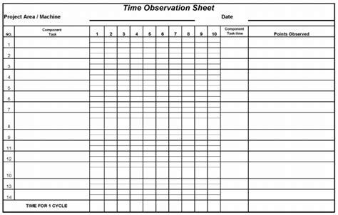 How To Perform A Time Observation