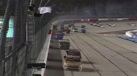 FOX NASCAR On Twitter WHITE FLAG CAUTION Christian Eckes Wins