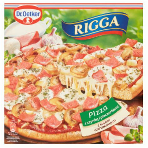 Dr Oetker Rigga Pizza G Szynka Pieczarki Pelcowizna Sklep Internetowy