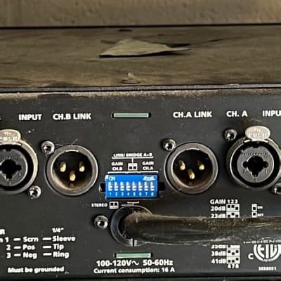 Lab Gruppen FP2200 Black Reverb