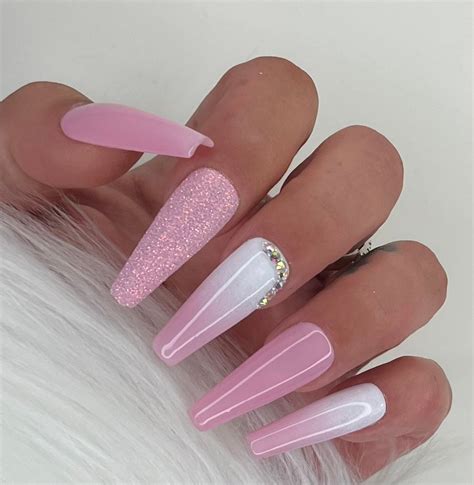 Babyboomer Rosa Glitzer Babyboomer Shop Princess Nails