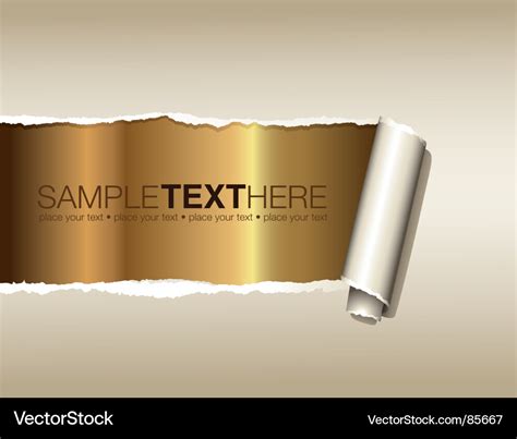 Ripped Paper Royalty Free Vector Image Vectorstock