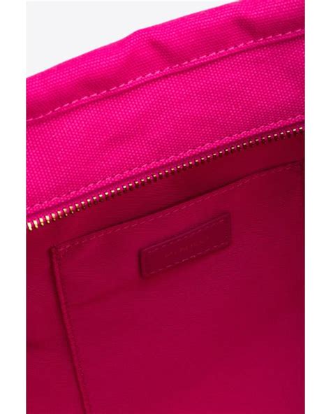 Pinko Beach Shopper In Pink Lyst