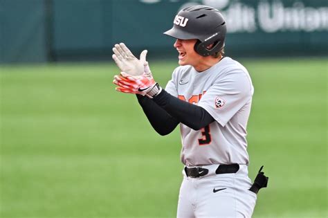 ‘bad Man In The Box Oregon State Baseball Rides Elijah Hainline