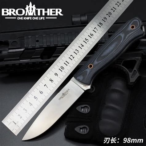 [BROTHER F001] нож с фиксированным лезвием, нож для выживания, прямой ...