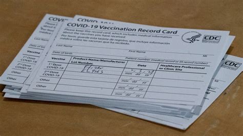 Cdc Coronavirus Vaccine Card What You Need To Know Alive