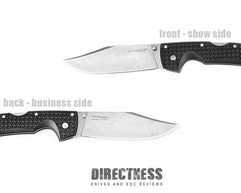 Cold Steel XL Voyager Clip Point AUS10A Blade Folding Knife Review