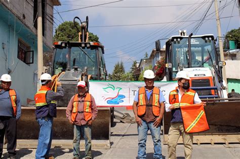 Gobierno De Totolac Inicia Obra En Calle Huexotitla De La Comunidad De