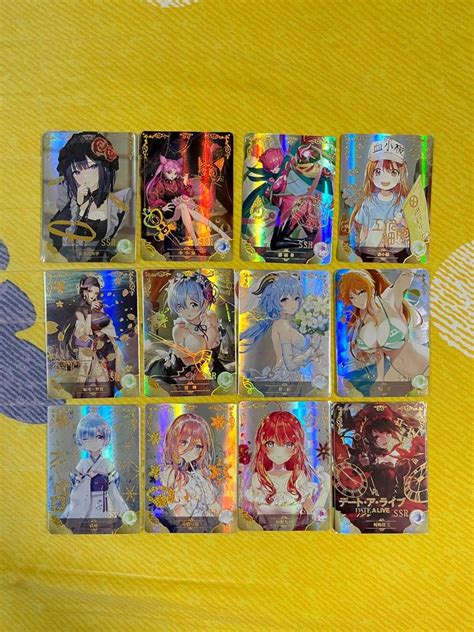 Goddess Story SSR Anime Waifu Cards 2 Hobbies Toys Toys Games