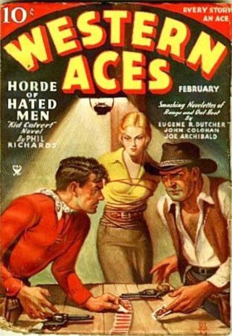 Rough Edges Saturday Morning Western Pulp Western Aces February 1935