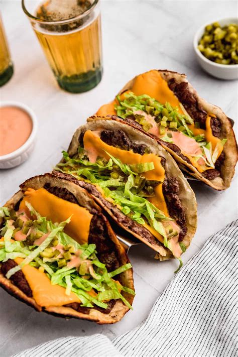 Big Mac Tacos Smash Burger Tacos Viral Recipe Cravings Journal