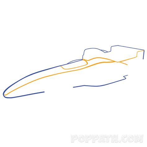 How To Draw A F1 – Formula One Car – Pop Path