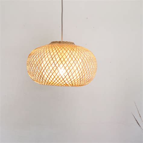 Bamboo Pendant Light Pendant Light Bamboo Pendant Light Light Etsy