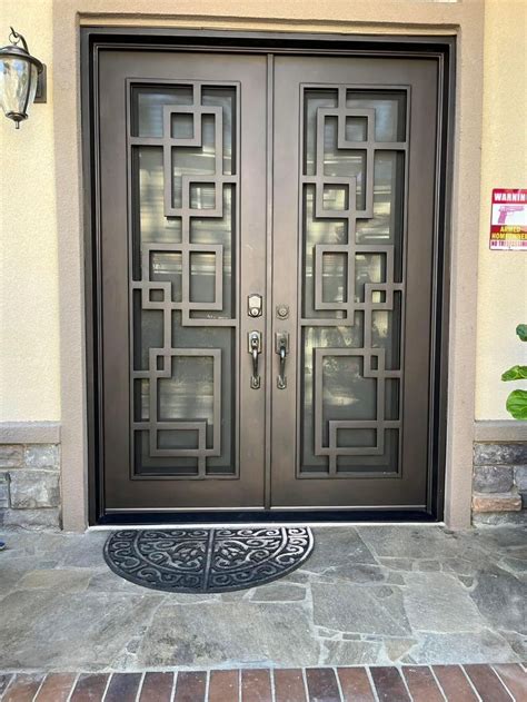 Iron Gates Custom Wrought Iron Entryway Gates Precise Iron Doors