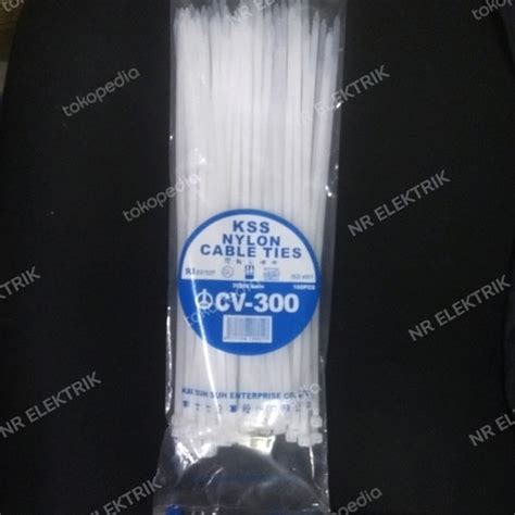 Jual Kss Nylon Cable Ties Cv Cm X Mm Putih Kab Bogor