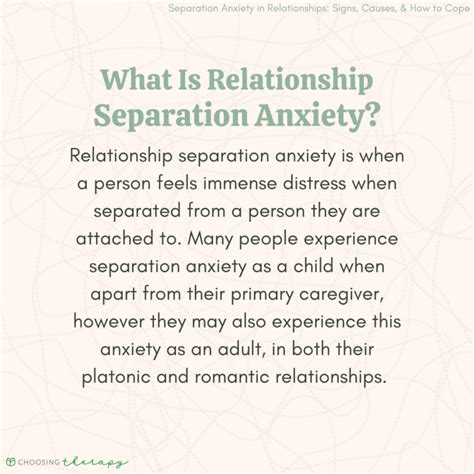 How To Deal With Separation Anxiety In Your Relationship