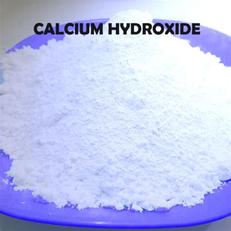 Calcium Hydroxide FOOD GRADE Hydrated Lime Ca OH 2 Powder Slaked Lime 1