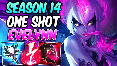 SEASON 14 EVELYNN BURST IS INSANELY BROKEN Evelynn Jungle Build