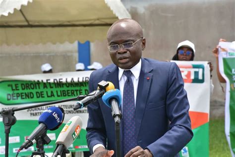 Liberté de la presse la Côte dIvoire classée 37ème le ministre de la