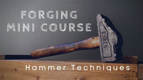 FREE Mini Course in Hammering Techniques | School of Visual Philosophy