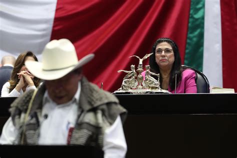 Presidenta de la Mesa Directiva de la Cámara de Diputados condena