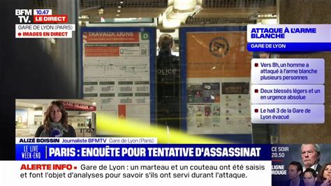 Attaque à La Gare De Lyon Le Préfet De Police De Paris Laurent Nuñez Présent Sur Place