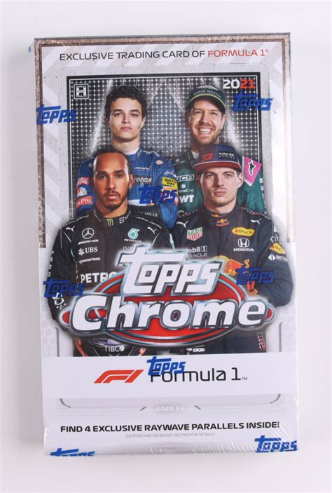 Topps Chrome Formula Racing Hobby Lite Box With Packs