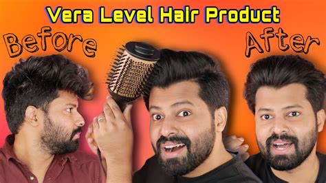 Best Hair Styling Product I Ever Used Vera Level 😍 One Step Styling ️ Hot Brush 🔥 Shadhik