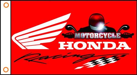 flag Motorcycle banner HONDA Motorcycle flag 3x5ft Polyester 011-in ...