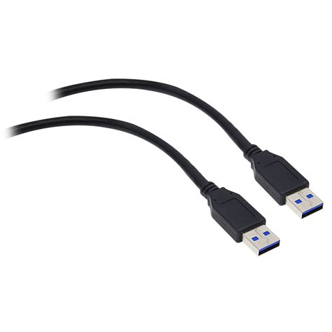 6ft Usb 3 0 Cable Black Type A To Type A Male Male