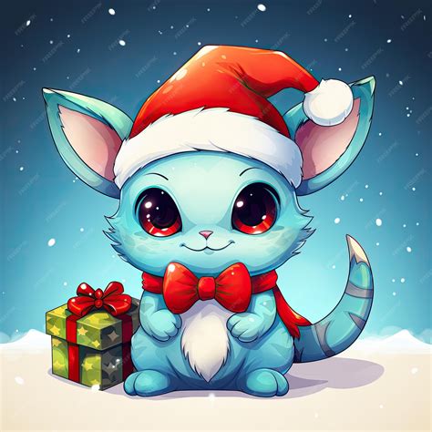 Premium AI Image | Colorful and Cute Christmas Clip Art in 4K Vector