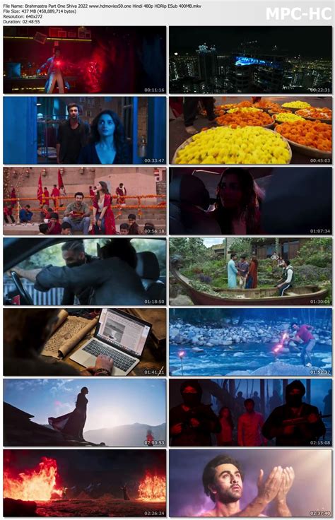 Brahmastra Part One Shiva Hindi Movie P Hdrip Esub Mb