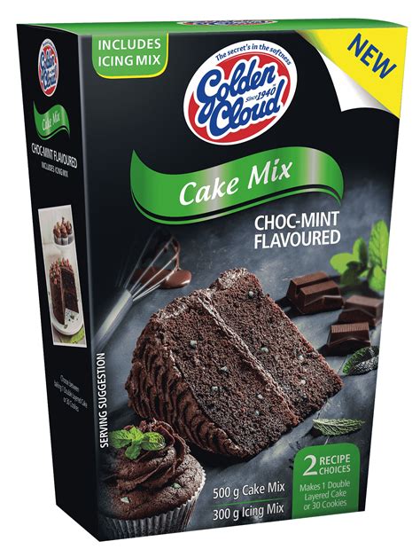 Choc Mint Cake Mix Golden Cloud