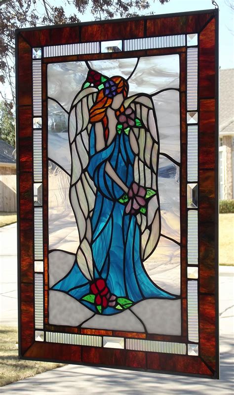 Angel Delphi Artist Gallery Stained Glass Angel Stained Glass Projects Delphi Artist