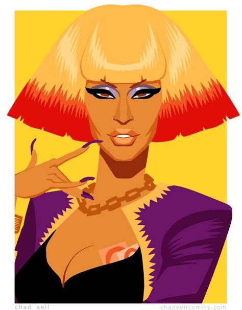 Trinity K Bonet By Chad Sell Queen Art Rupaul Queen Drawing