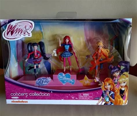 Winx Club Concert Collection Rare Nickelodeon Musa Bloom Stella New