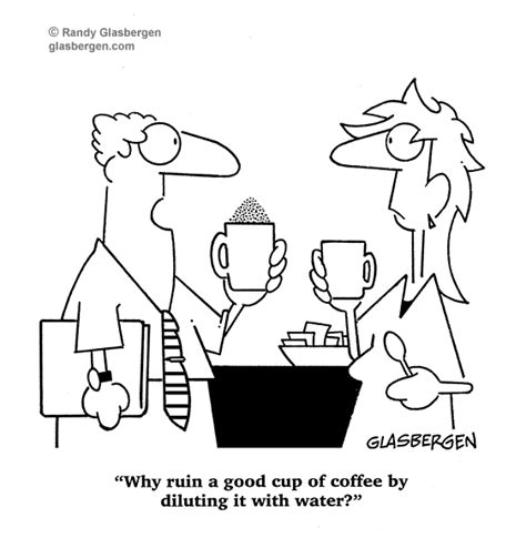 funny cartoons about coffee Archives - Glasbergen Cartoon Service