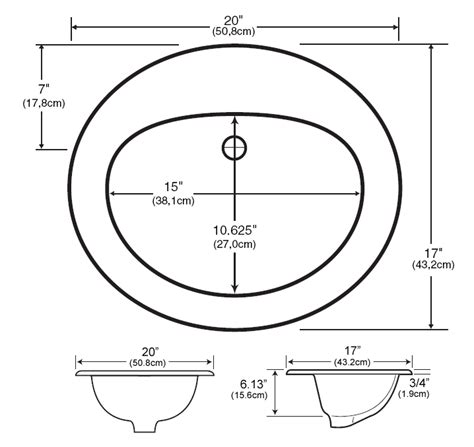 Bathroom Sink Basin Sizes – Bathroom Guide by Jetstwit