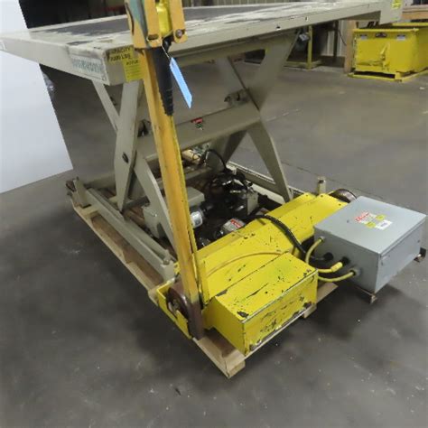 Southworth LS4 36W 3000Lbs 72 X50 Hydraulic Lift Table 47 Lift