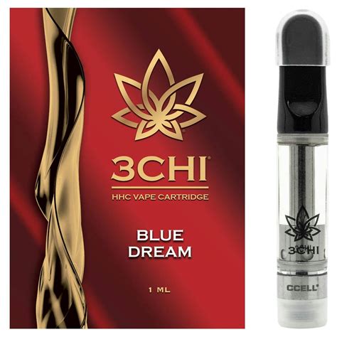 3chi Hhc Vape Cartridge Blue Dream 1ml Leafly