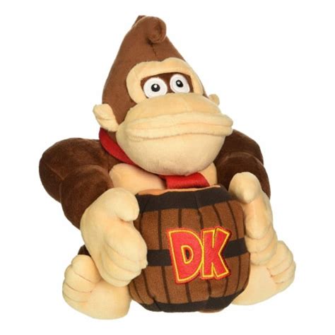 Super Mario Donkey Kong And Barrel 8 Inch Plush 1 Unit Fred Meyer